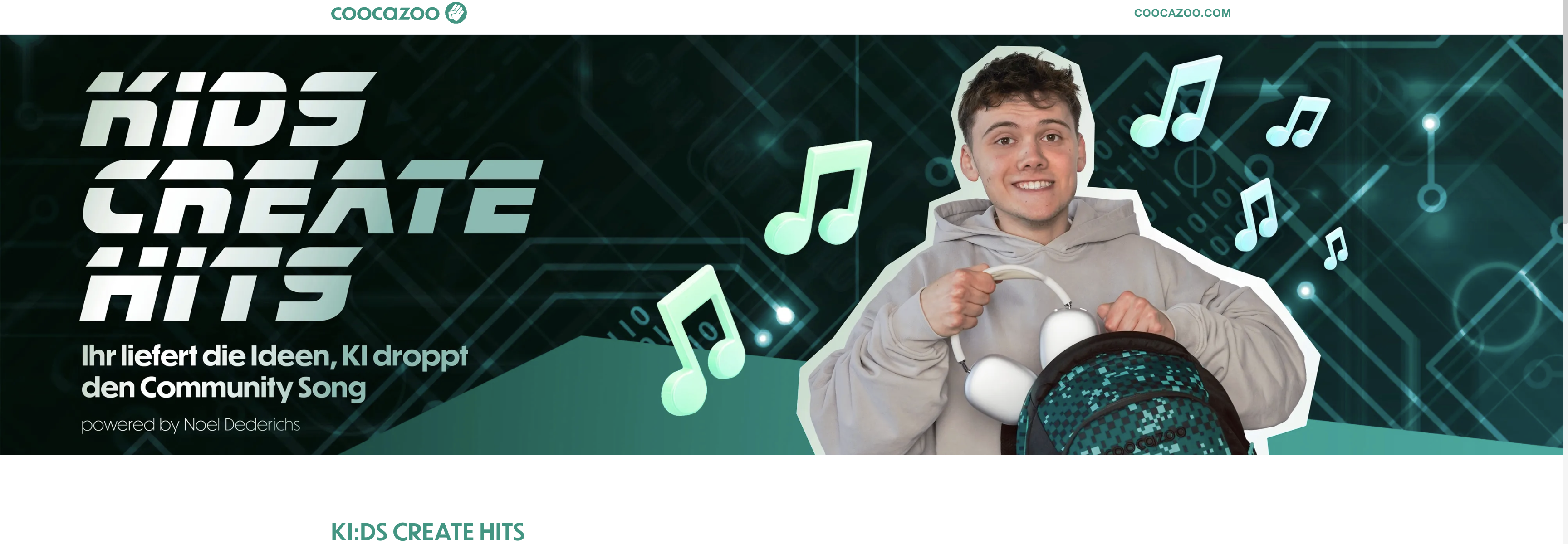 Kids Create Hits — coocazoo